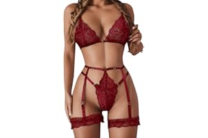 LOMELOMME Sexy Dessous Damen Für Sex Dessous Grosse Grössen Damen Reizwäsche Dessous Sexy Rückenfrei Body Suit Women Dessous Set Reizwäsche Kinky Desous Lingerie Set Sex Unterwäsche Für Die Frau Extrem