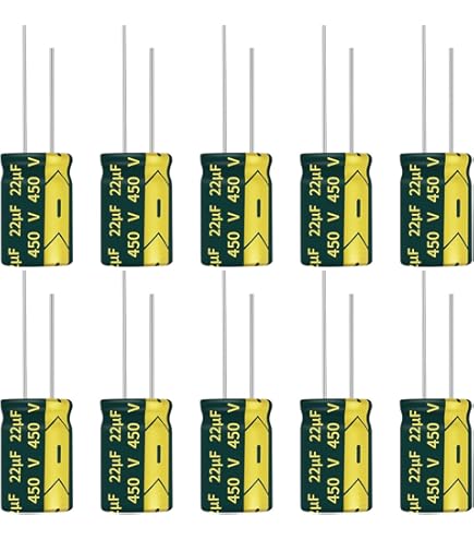 PATIKIL 50 V 1000uF elektrolytische condensatoren, 20 stuks, 13 x 25 mm