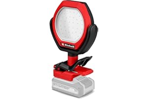 Einhell Outdoor Lampada a batteria GC-OL 18/1500 Li-Solo Power X-Change (18 V, 1500 lm, 7000 K, portata 4 m, testata orientabile, 3 stadi di illuminazione, batteria esclusa)