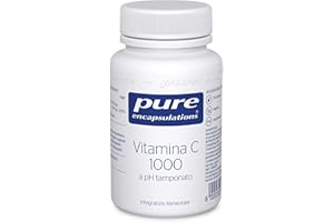 Pure Encapsulations - Vitamina C 1000 a pH Tamponato - Ascorbato di Calcio, Potassio e Magnesio - 30 Capsule