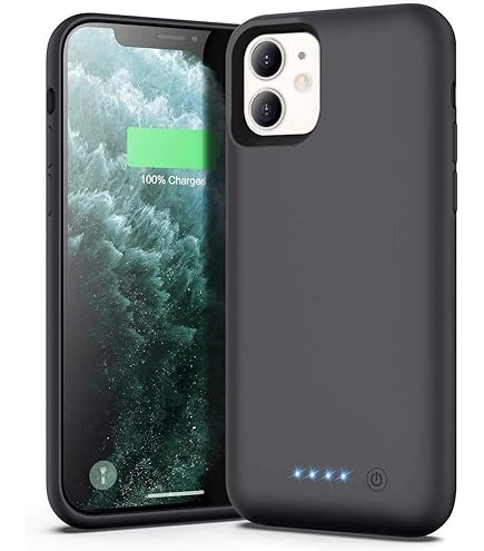 Custodia Power Bank Per IPhone 11 Con 8500 MAh - Triplica La Batteria, Supporto Integrato E Protezione Totale - Foto 9