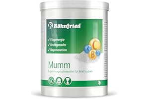 RÖHNFRIED Rohnfried Mumm 400 gr. (Electrolitos + glucosa + vitaminas). Para palomas