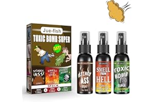 Topbashgo Spray Qui PUE, Smell from Hell, Spray Qui PUE Le Caca, Smell from Hell Spray, Jouets Délicates Grands Cadeaux pour Péter Enfants Et Adultes (3pcs)