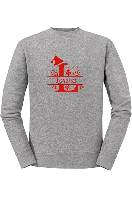 Camiseta Personalizada Hombre Sudadera Personalizada Con Inicial