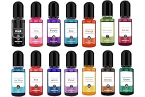 MXYZQDE 14 Stück Farbe für Gießpulver Set, Farbpigmente für Gießpulver, Interessant Keramik Gießpulver, Gießpulver Farbe für Produktion Gießpulver Geeignet für Farb und Heimwerker