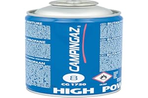 Campingaz CG 1750 Bombola Gas con Valvola, per Lampade e Torce a Soffio, Cartuccia Compatta e Richiudibile