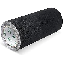 Nastro Antiscivolo BOMEI PACK Giallo/Nero - 15cm X 5m Autoadesivo - Foto 2