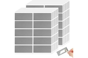 KINETICKRAFT 300 sztuk naklejek do zdrapywania, 60 x 25 mm, idealne na bony, zdrapki, naklejki, prezenty, Boże Narodzenie, imprezę, gry, kartki pocztowe, do majsterkowania, na urodziny