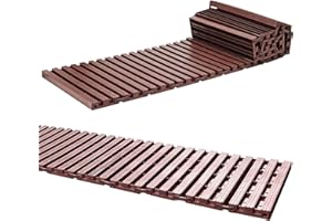 Taylor & Brown 5.56m Brown Instant Garden Roll Out Path Track | Temporary Path for Non-Slip Working Even In Worst Conditions | Grass Protection Mat Lawn Protector (64pc)