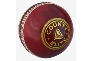 Readers Unisex's County Elite Cricket Ball 5.5oz, Red, Mens 1A4512M01