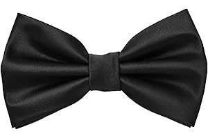 MASADA nœud papillon - Accessoire pour homme Look soie, réglable en continu, fait main et fermeture à crochet - 12 x 6 cm