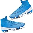 Jaerb Adult Soccer Shoes, Professional Mens Cleats Football, Breathable Athletic Football Training Sneakers, Comfortable Non Slip Men Football Shoes, Sport Sneakers for Playground