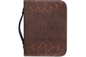 Dajingkj Bibelhülle Mit Reißverschluss Groß Leder Personalisiert Bibeltasche Damen Tasche Bibel Buch Kirche Henkeltaschen