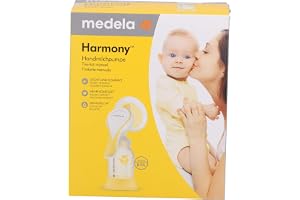 Medela Harmony handbröstpump, kompakt schweizisk design med PersonalFit Flex brösthuva och Medela 2-fas expressionsteknik