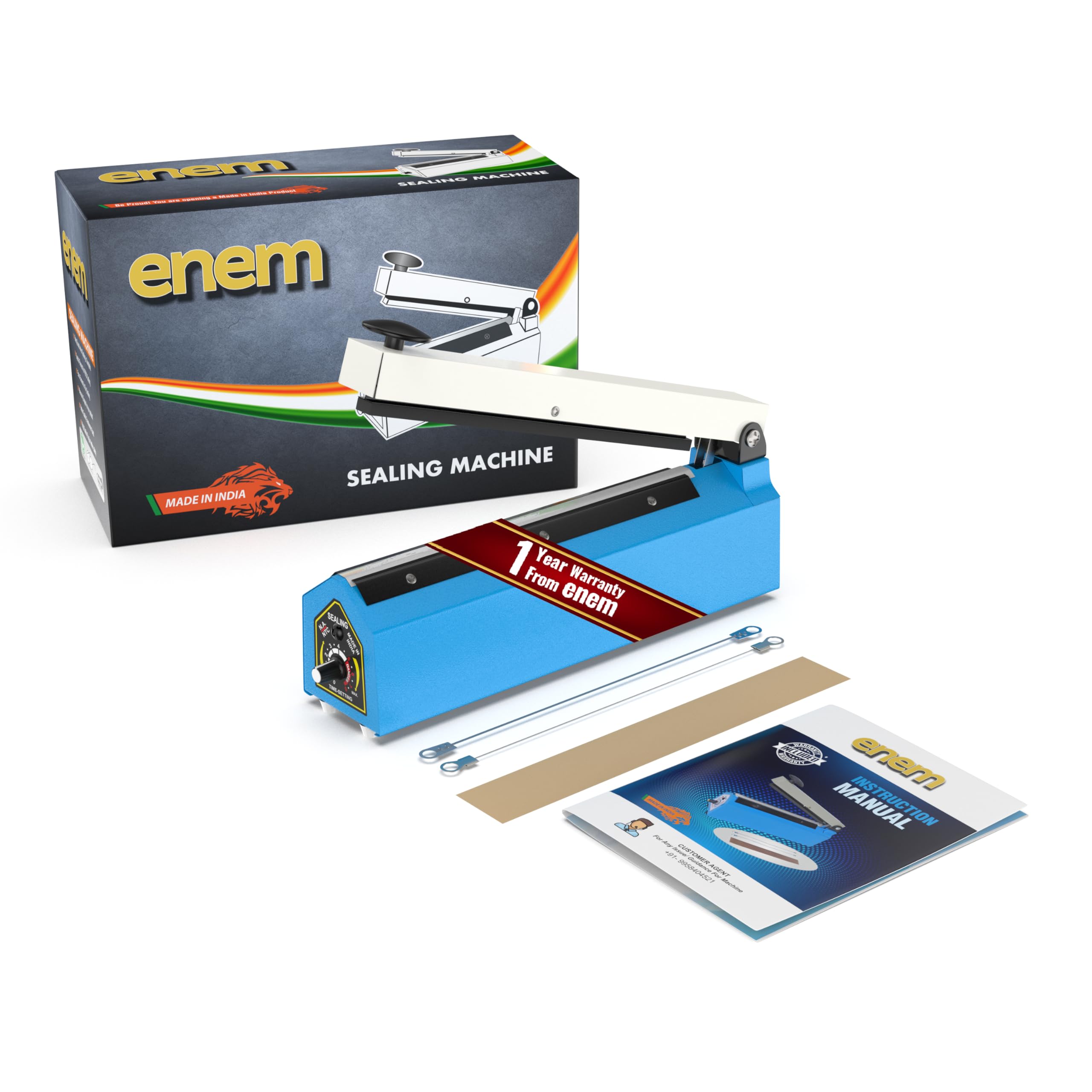 ENEM Sealing Machine Review: The Ultimate 12 Inch Heat Sealer for Plastic Packing with 1 Year Warranty & Full Customer Support