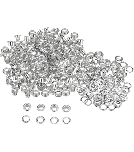 Occhiellatrice Manuale Pinza Con 100 Occhielli In Ottone Da