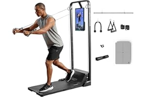 Speediance Smart Home Gym System, Gym Monster Multifunktionale Smith Maschine Home Gym Power Cage, Tragbare Kabelmaschine für Home Workout, Ganzkörper-Krafttraining Fitness