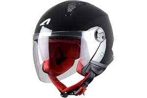 Astone Minim Mini Jet - Casco jet para moto