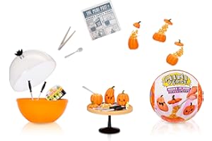 MGA's Miniverse Make It Mini Halloween 2025 - Mini Oggetti da Collezione, Confezione Misteriosa, Spaventoso, Halloween, Fai-da-te, Artigianato, Gioco di Resina, Cibo Replica, Non commestibile - Età 8+