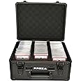 PREZA Graded Card Storage Box - Premium Slab Case Storage Holder for Graded Trading Cards (Black)