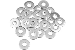 Caianwin M6 Washers 20Pcs, M6 x 18mm Penny Washers Stainless Steel Flat Washer for m6 Bolts Screws & Nuts
