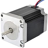 STEPPERONLINE Nema 23 Schrittmotor 1.8deg 1.9Nm 2.8A 57x76mm Stepper Motor 4 Drähte für 3D Drucker, CNC Fräse