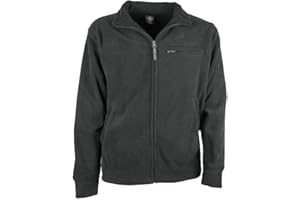 BE BOARD Felpa Uomo Pile Zip Lunga Art 9829 CONF Taglie Forti