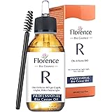 Olio di Ricino BIO. Puro 100%. Castor Oil Spremuto a Freddo Stimola la Crescita dei Capelli/Ciglia/Sopracciglia. Ottimo x la 