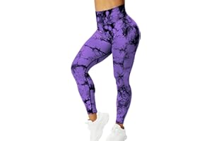 ZAAYO Leggings deportivos para mujer, cintura alta, sin costuras, pantalones de yoga