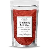TOS The Organic Spices T&uuml;ts&uuml;lenmiş (F&Uuml;ME) Tatlı Biber 100 gr (1. KALİTE) Capsicum Annuum, TOS3137