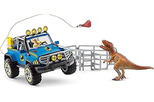 Schleich 41464 Off-Road Vehicle with Dino Outpost Dinosaurs
