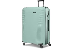 Farmhood Eco Edition großer Hartschalen Check-in Koffer nachhaltig | XL Trolley 53 x 31 x 77 cm mit Dehnfalte von 114 auf 120 Liter erweiterbar | Ultra-leicht nur 4,25 Kg