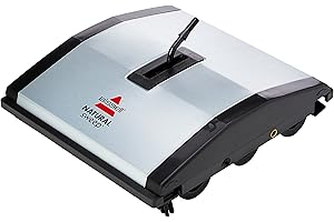 BISSELL Natural Sweep, Lightweight Sweeper, Lay-Flat, Easy Empty, For Carpet, Hard Floors, Area Rugs, 92N0E