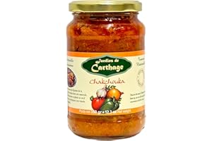 HARVESSA Scharfe Shakshuka 350g – Fertiggericht aus dem schönen, sonnigen Tunesien – Würziges Kochrezept mit Tomaten, Paprika & Chili – Perfekt für Frühstück & Mittagessen - Vegetarisch