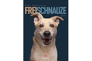 Frei Schnauze Kalender 2026 | Humorvoller Hunde-Kalender im Hochformat (33x45 cm) | Portraits der besten Freunde des Menschen | von Elke Vogelsang