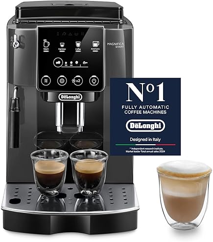 De'Longhi Espresso Cappuccino Maker Black/Stainless Steel