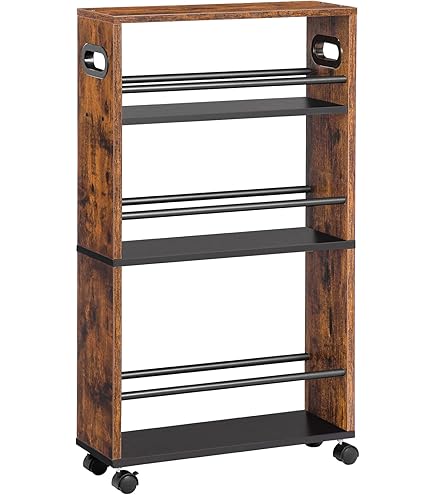 Carrello Organizzatore Multiuso 4 Livelli - Mobile Con Ruote Per Cucina, Bagno, Lavanderia - Foto 7