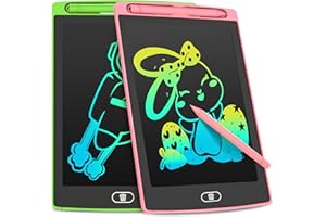 ‎LEYAOYAO Maltafel LCD-Schreibtafel für Kind 8,5 Zoll, 2er-Pack, Bunte Kritzeleien, Geschenke für 3-8 Jährige