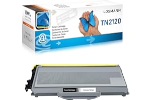 LOSMANN 1x Toner kompatibel als Ersatz für Brother TN-2120 TN2120 für Brother DCP-7030 DCP-7040 DCP-7045N HL-2140 HL-2150N HL-2170 HL-2170W MFC-7320 MFC-7340 MFC-7440N MFC-7840W