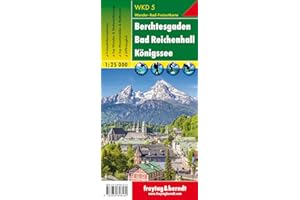 Berchtesgaden - Bad Reichenhall - Königssee, Wanderkarte 1:25.000 (freytag & berndt Wander-Rad-Freizeitkarten)