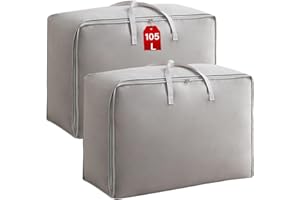 SEPSCO Borse Stoccaggio Vestiti Grande, Immagazzinamento Contenitori Armadio Sottoletto Sacco Piumone Matrimoniale Trasloco Organizer Cambio Stagione per Biancheria da letto Trapunte Cuscini Coperte