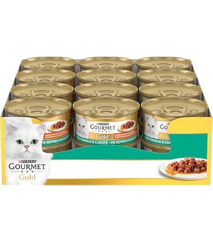 Gourmet Revelations Cibo Umido Gatti - Mousse Con Pollo E Manzo, 48 Confezioni Da 57g, Completo E Bilanciato