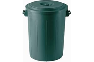 STEFANPLAST BIDONE IMMONDIZIA CON COPER LT100 VERDE