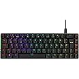 ASUS ROG Falchion Ace BLK RGB Gaming Keyboard (German Layout, 65% Form Factor, Touch Panel, Mechanical ROG NX Red Switches, 2x USB-C Ports, Ergonomic, Aura Sync, Keyboard Cover, Black)