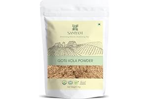 SAMYAM Gotu Kola Powder (Centella asiatica) - 1Kg Pack | for Stress and Concentration