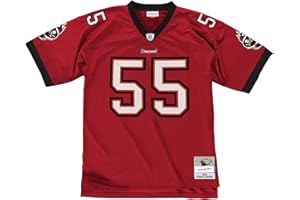 Mitchell & Ness Tampa Bay Buccaneers Brooks 2002 Red NFL Legacy Jersey Throwbacks Vintage Logo