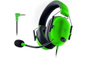 Razer BlackShark V2 X - Cuffie E-Sport cablate multipiattaforma (Cuffie cablate con driver da 50 mm, cancellazione del rumore per PC, Mac, PS4, Xbox One e Switch) Verde