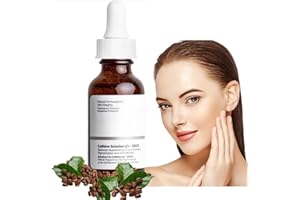 TONGYEND Caffeine Eye Serum，Caffeine Solution 5% + EGCG，Eye Serum For Dark Circles,Caffeine Eye Cream for Anti Aging Wrinkle,Lift Eye Line,Eye Bags Removal-Firming and Plumping of Skin All Skin Types