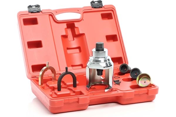 WilTec Jeu d’extracteurs de Joint à rotule Set pour VW Bus T4 Essieu Avant Arrache-rotule Adaptateurs
