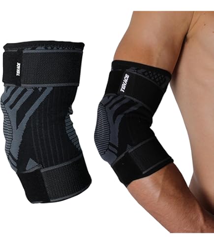 ROOMAIF Ellenbogenschützer 2 Stück - Kampfsport Schutz Für MMA & Boxen